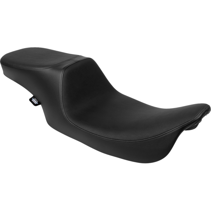 DRAG SPECIALTIES SEATS Predator 2-Up Seat – Vinyl – Smooth – w/o Backrest – FL ’97-’07 4695A