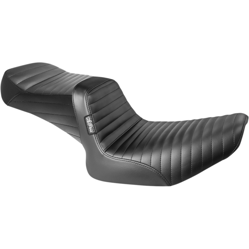 LE PERA Tailwhip Seat – Pleated – Black – FL ’08-’23 LK-587PT