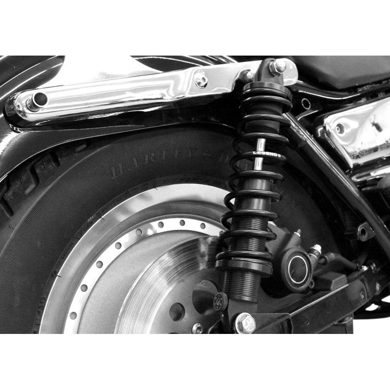 LEGEND SUSPENSION REVO-A Adjustable FXR Coil Suspension – Gloss Black – Heavy-Duty – 12 1310-1109