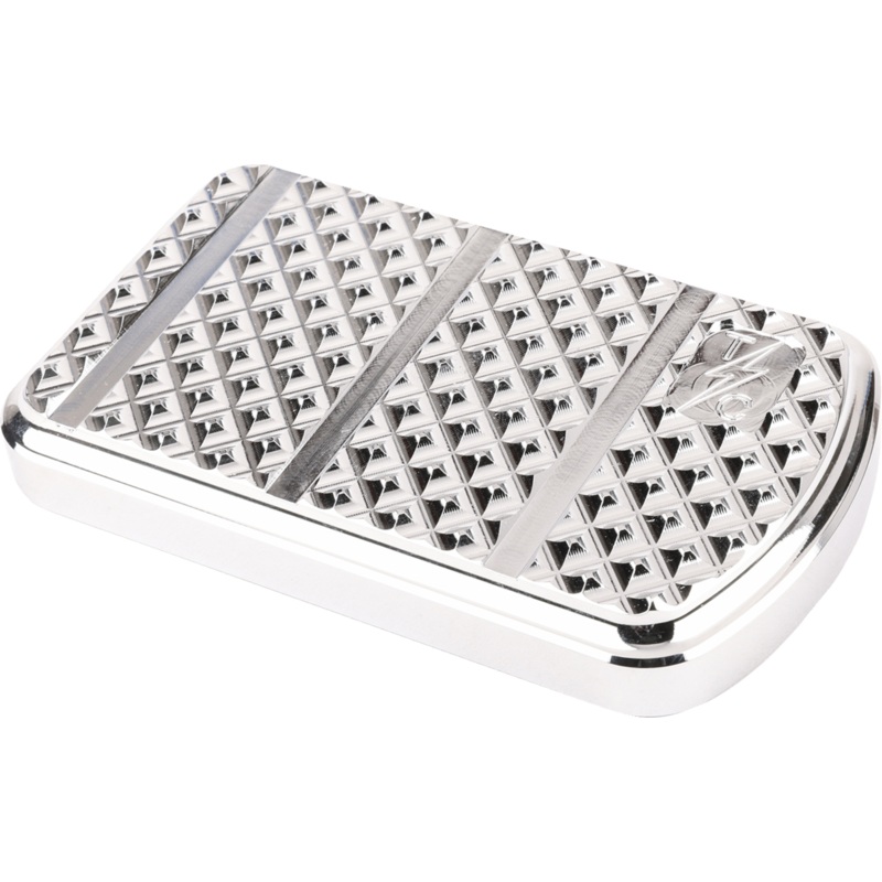 THRASHIN SUPPLY CO. Brake Pedal Pad – Chrome – FL TSC-2201-3