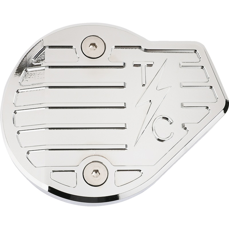 THRASHIN SUPPLY CO. Cam Cover – Gen 2 – Finned – Chrome – M8 TSC-3029-3