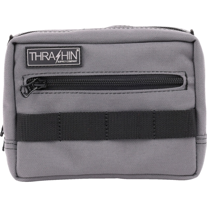 THRASHIN SUPPLY CO. Handlebar Bag – Gray THB-0016