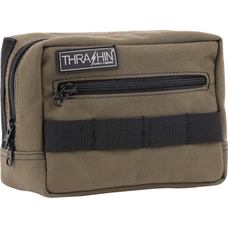 THRASHIN SUPPLY CO. Handlebar Bag – Green THB-0007