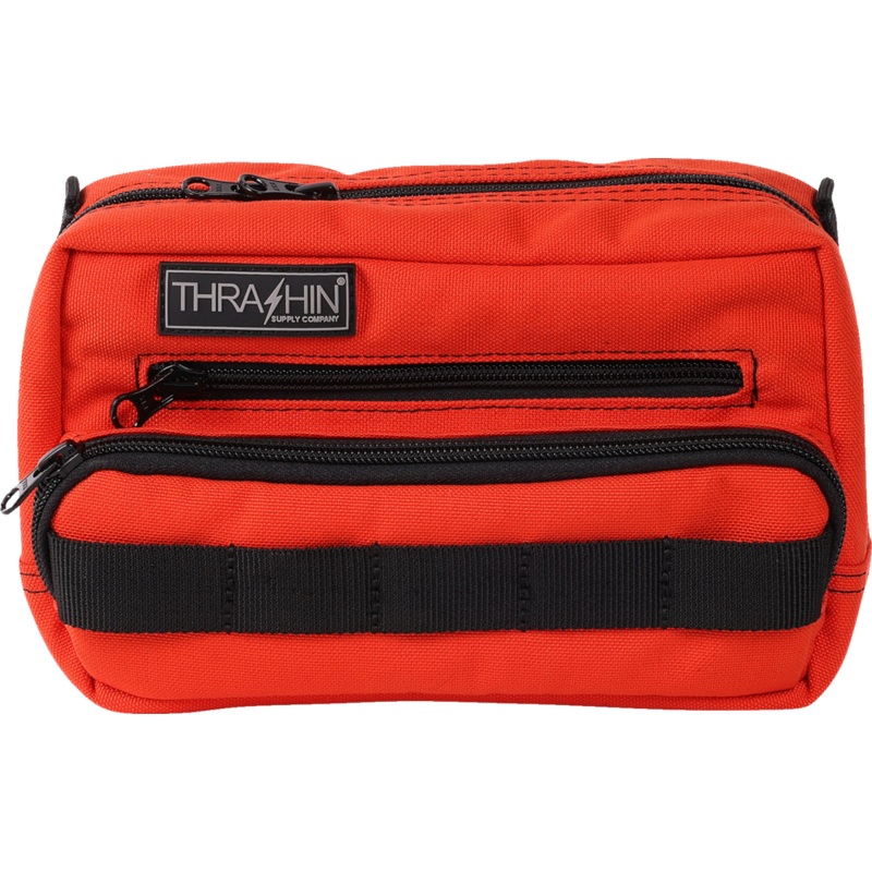 THRASHIN SUPPLY CO. Handlebar Bag Plus – Orange THB-0028