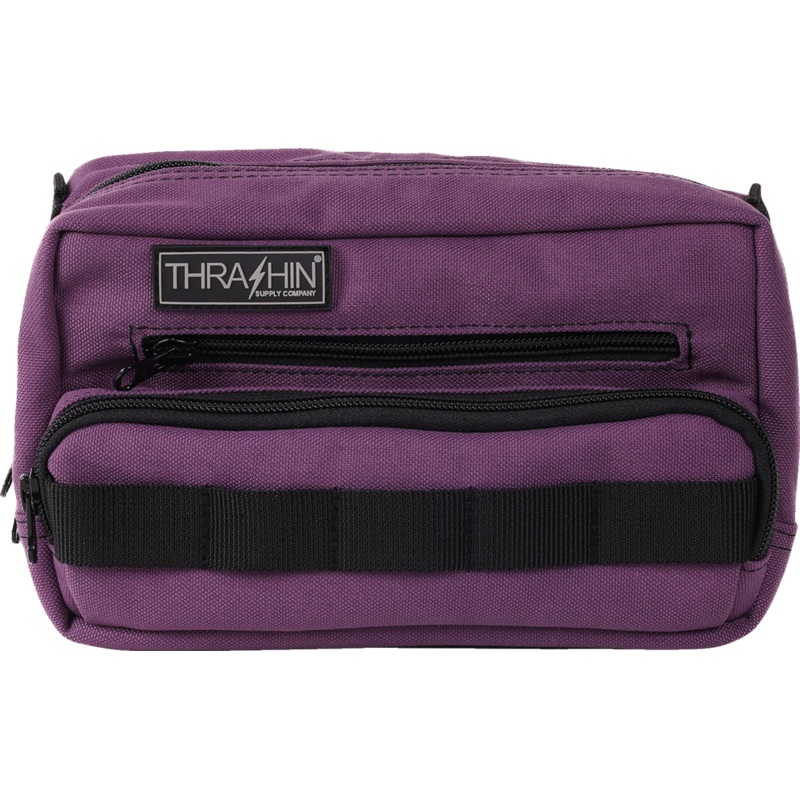 THRASHIN SUPPLY CO. Handlebar Bag Plus – Purple THB-0027