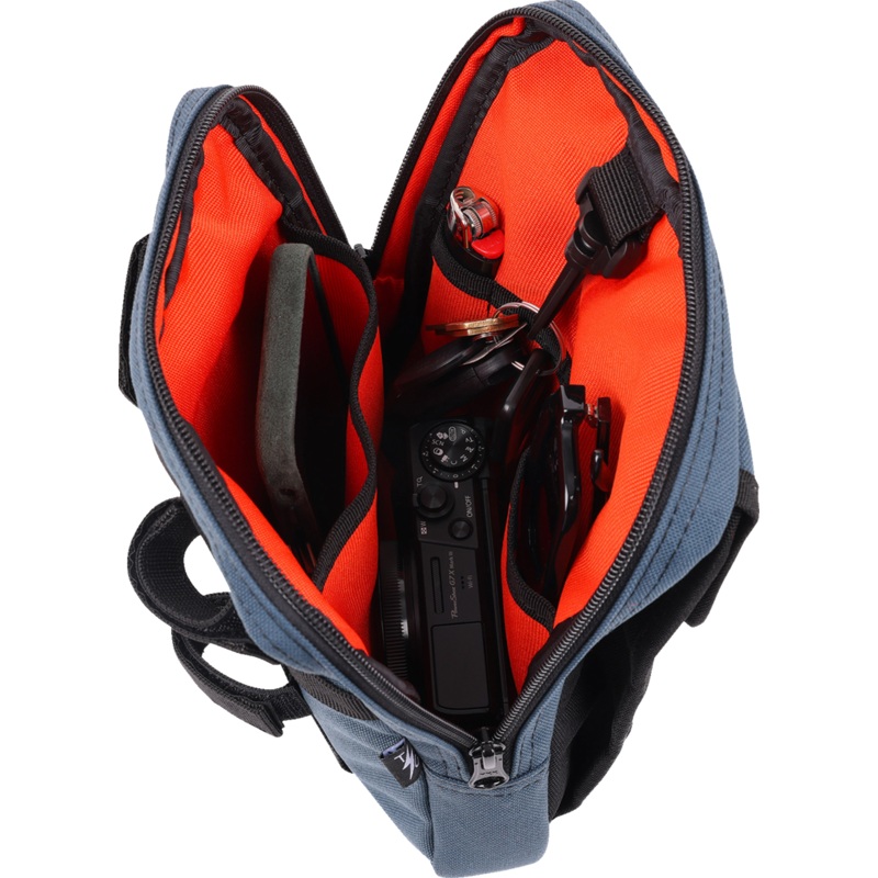 THRASHIN SUPPLY CO. Handlebar Bag Slim – Blue THB-0029