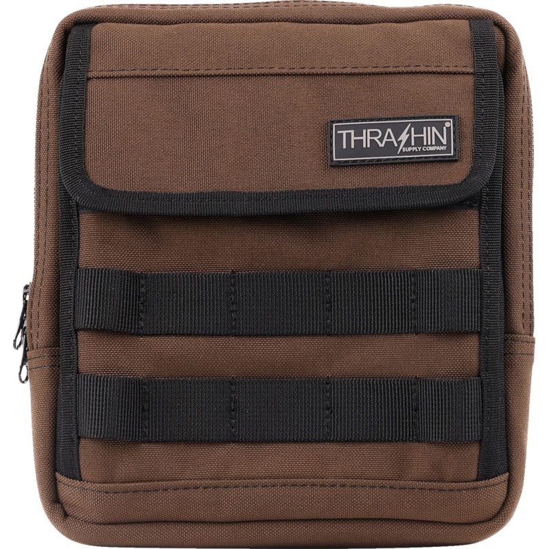 THRASHIN SUPPLY CO. Handlebar Bag Slim – Brown THB-0032