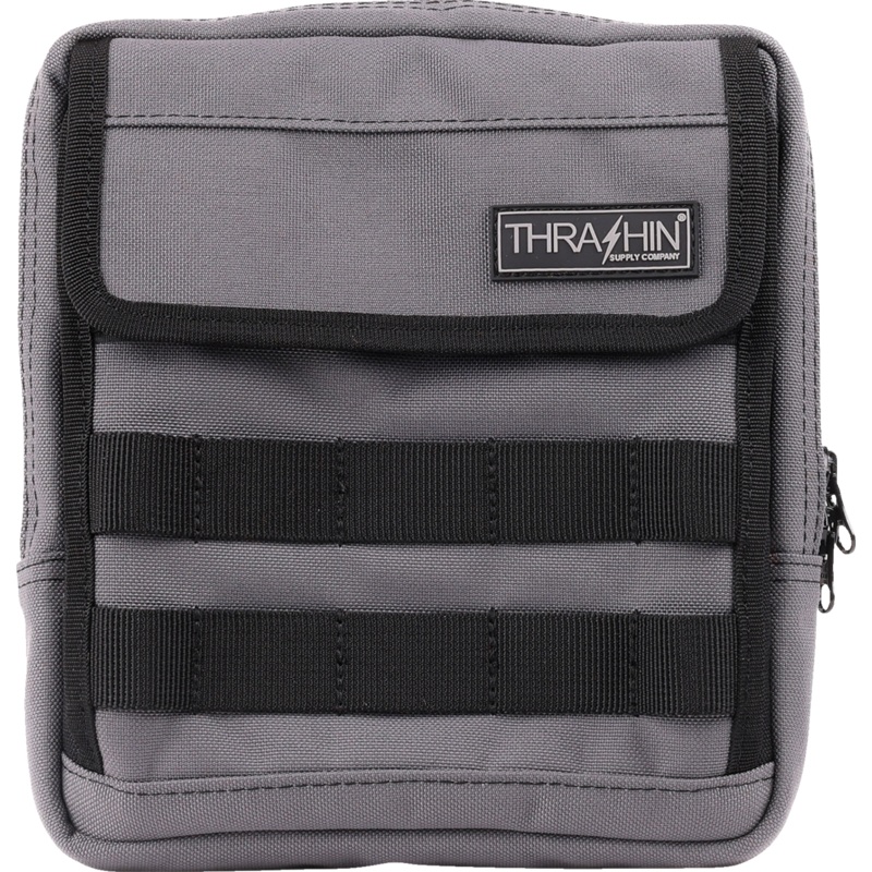 THRASHIN SUPPLY CO. Handlebar Bag Slim – Gray THB-0030