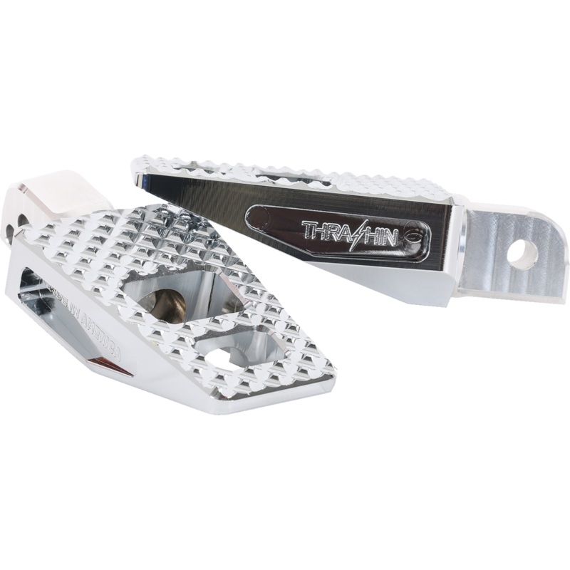 THRASHIN SUPPLY CO. P-54 Footpegs – Rear – Chrome TSC-2020-3-SR