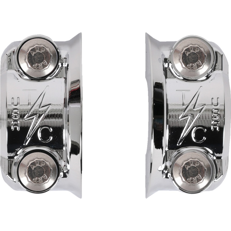 THRASHIN SUPPLY CO. Speedway Perch Clamp – Chrome TSC-2803-3