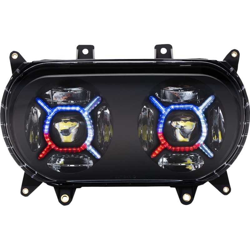 CUSTOM DYNAMICS ProGLOW* Headlight – Black – Road Glide PG-RG-B