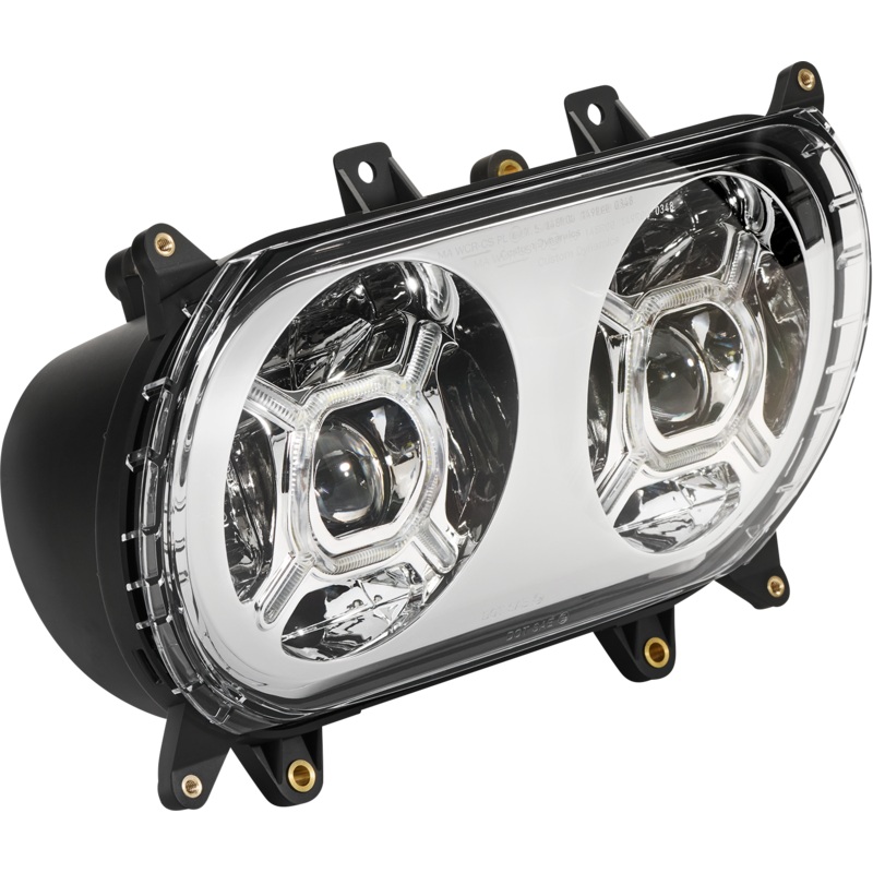 CUSTOM DYNAMICS ProGLOW* Headlight – Chrome – Road Glide PG-RG-C
