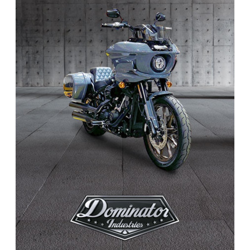 Dominator Industries PREWIRED 2022-2023 LOW RIDER ST COMPLETE ALL IN ONE MX T BAR KIT. 12 Chrome