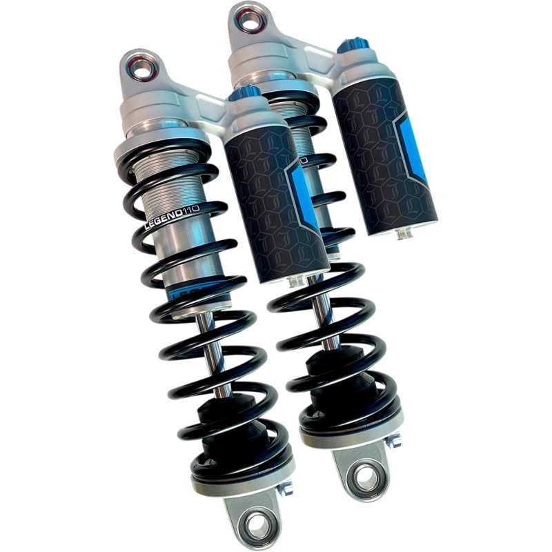 LEGEND SUSPENSION REVO ARC Piggyback Shocks – Heavy Duty – Clear – 14 – ’84-’00 FXR 1310-1949