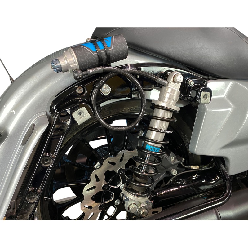LEGEND SUSPENSION REVO ARC Remote Reservoir Shocks – Standard – Clear – 13 1310-1934