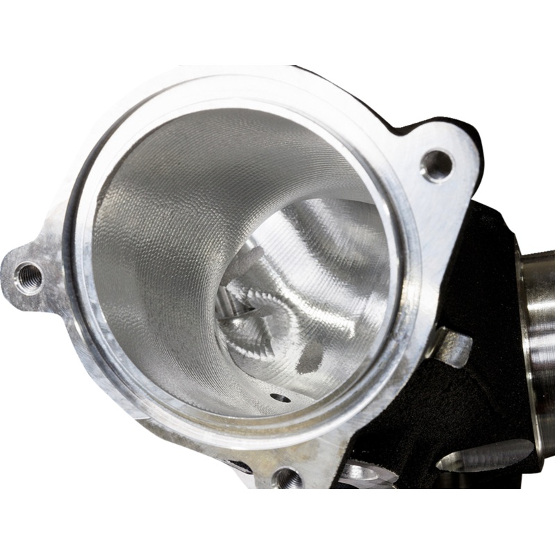 S&S CYCLE CNC-Ported Intake Manifold – M8 – 55 mm – Black 160-0276