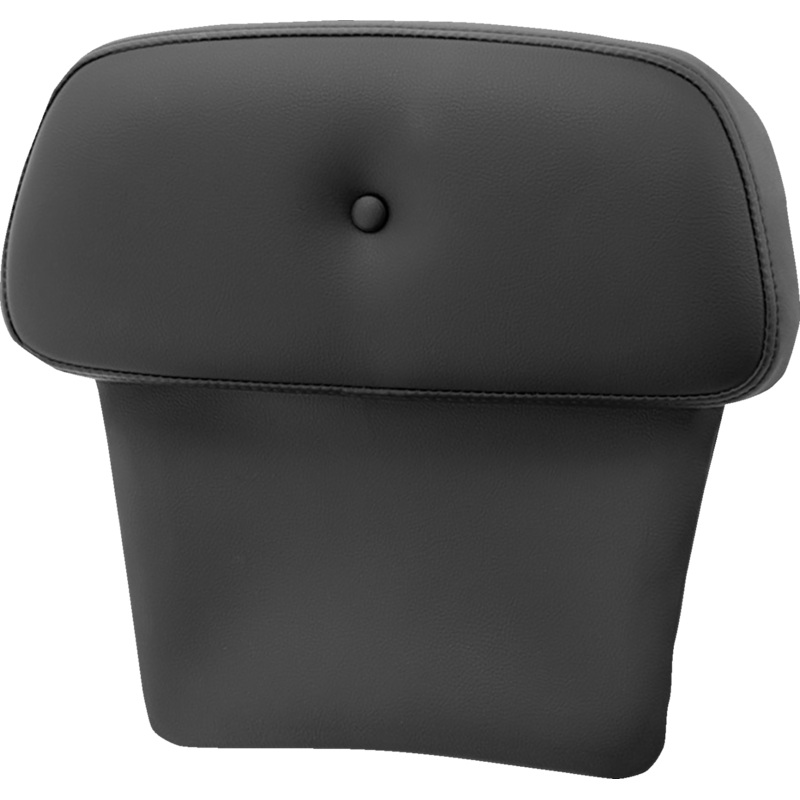 SADDLEMEN Chopped Tour Pak Backrest Pad – RoadSofa* PT – Black w/ Pillowtop – FLT/FLH ’14-’23 814-07-CPACK-PT