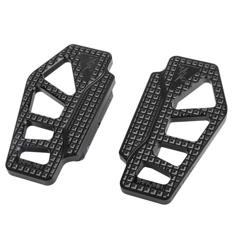 THRASHIN SUPPLY CO. Apex – Bagger Passenger Floorboards – Black