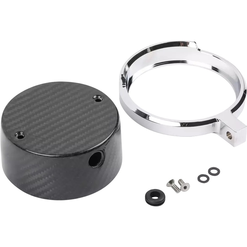THRASHIN SUPPLY CO. Gauge Relocation Kit – Chrome TSC-2710-3