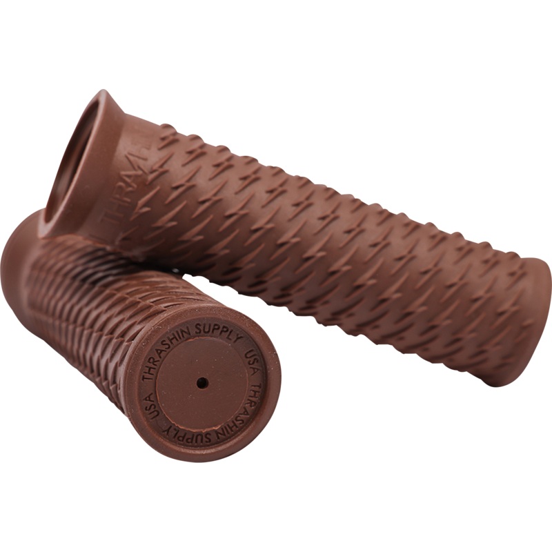 THRASHIN SUPPLY CO. Grips – Bolt – Brown TSC-2708-5