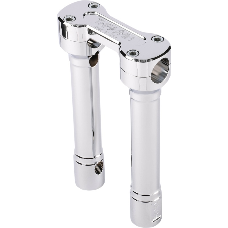 THRASHIN SUPPLY CO. Risers – Hole Shot – 8 – Chrome TSC-8100-3
