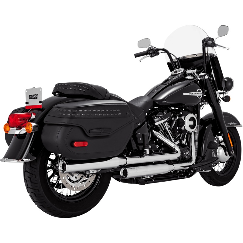 VANCE & HINES Eliminator 300 Slip-On Mufflers – Chrome 16316