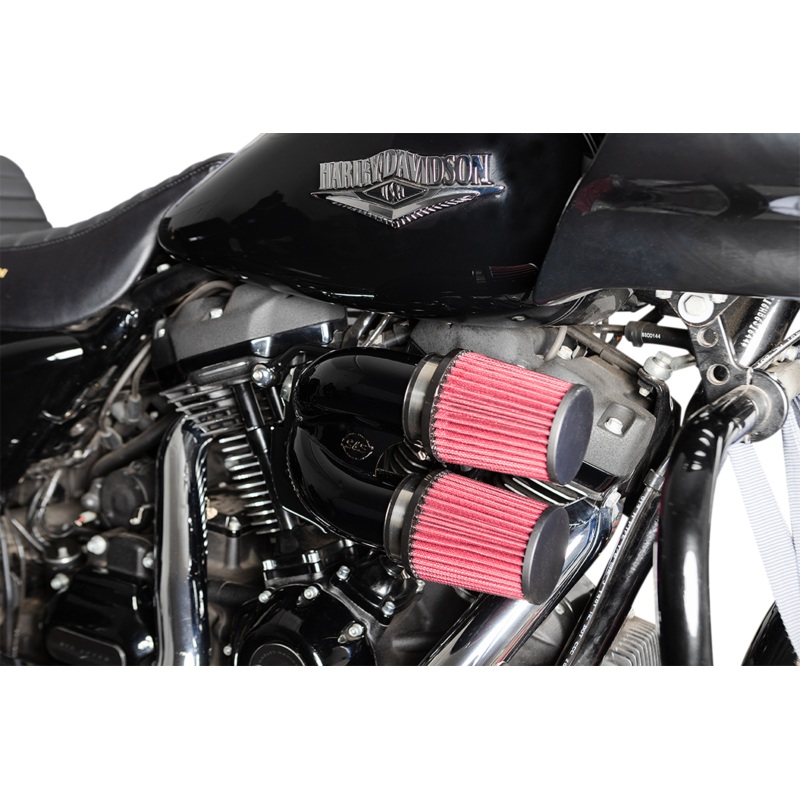 S&S CYCLE Tuned Induction Air Cleaner Kit – Gloss Black 170-0567A