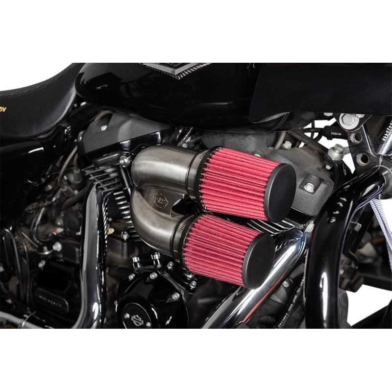 S&S CYCLE Tuned Induction Air Cleaner Kit – Stainless Steel 170-0565A
