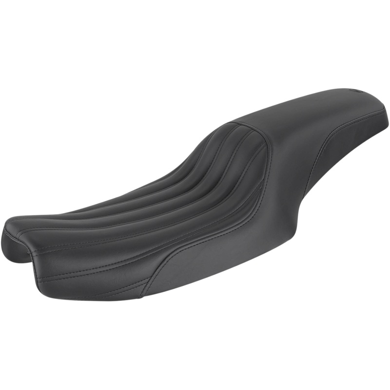 SADDLEMEN Knuckle Profiler* Seat – Black – Dyna 891-04-047K