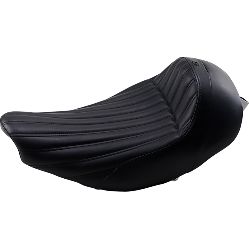 SADDLEMEN Knuckle Solo Seat – Black – Indian I14-07-0023