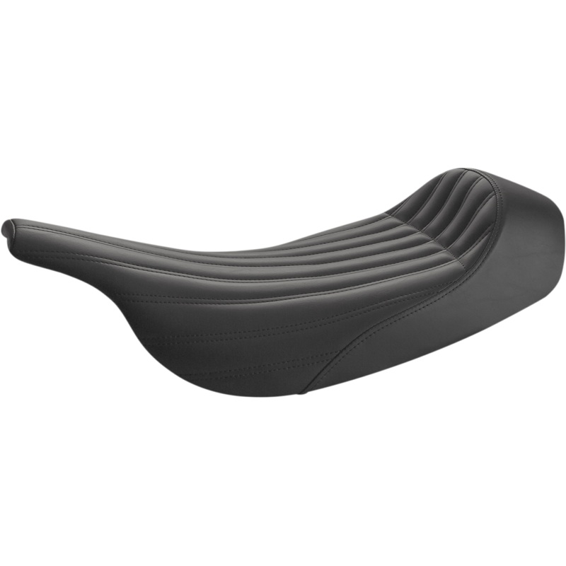 SADDLEMEN Knuckle Solo Seat – Ribbed – Black 897-07-0023