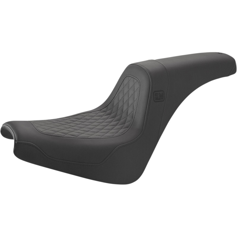 SADDLEMEN Speed Merchant Pro Series Seat – Black – FXBB/FXST ’18-’23 SM81830DB