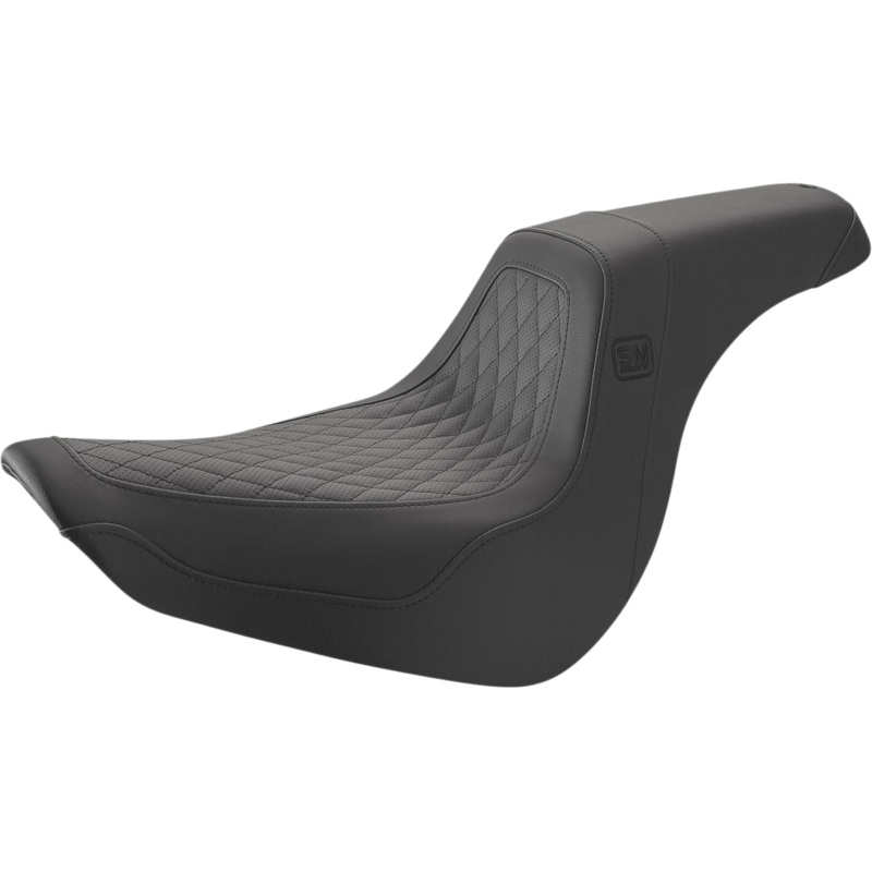 SADDLEMEN Speed Merchant Pro Series Seat – Black – FXLR/FLSB ’18-’23 SM81829DB