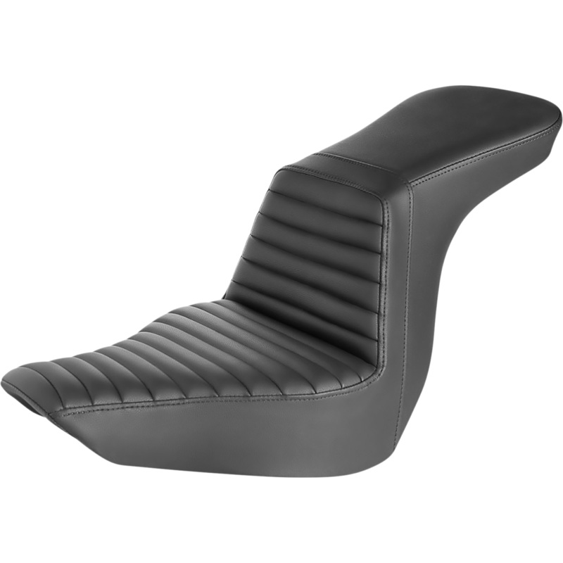 SADDLEMEN Step-Up Seat – Front Tuck-n-Roll – Black 818-29-191