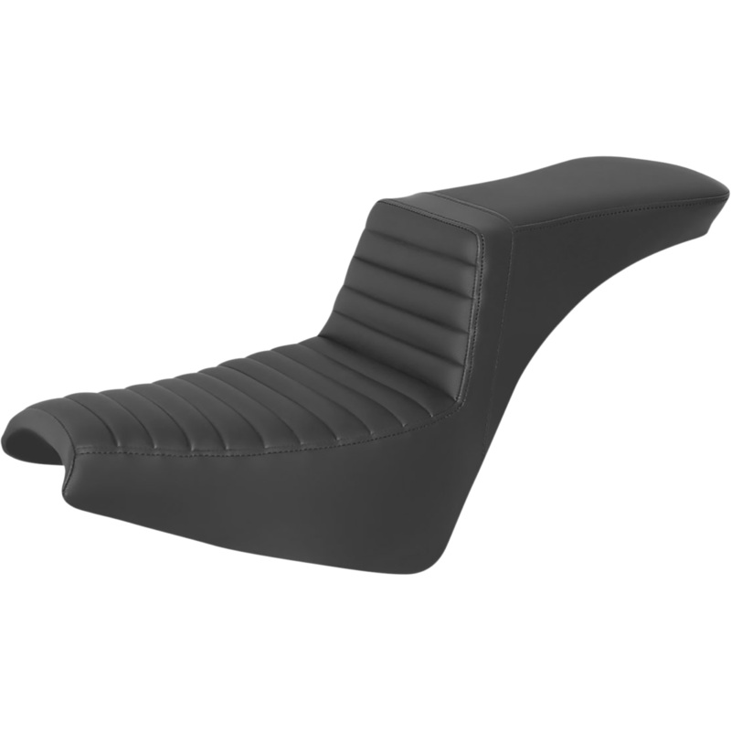 SADDLEMEN Step-Up Seat – Front Tuck-n-Roll – Black 818-30-191