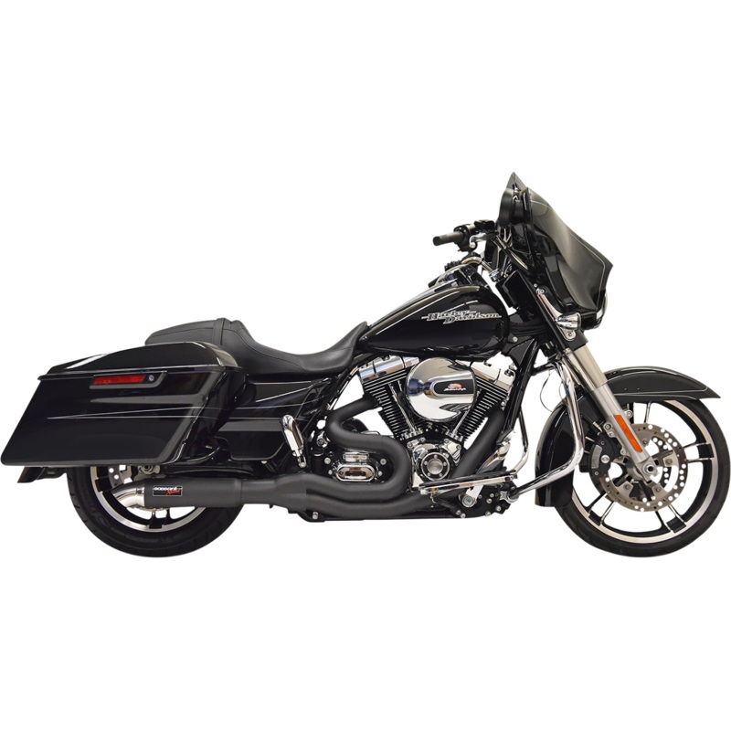 BASSANI XHAUST 2:1 Exhaust – Hotrod – Black 1F67B