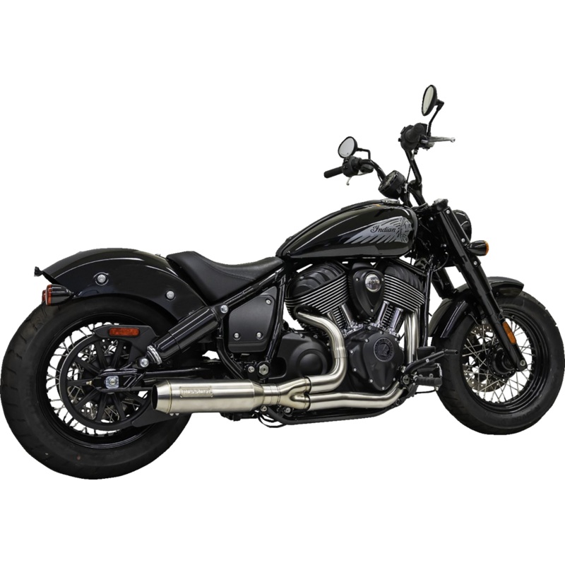 BASSANI XHAUST 2-into-1 Exhaust System – Stainless Steel 8H12SS