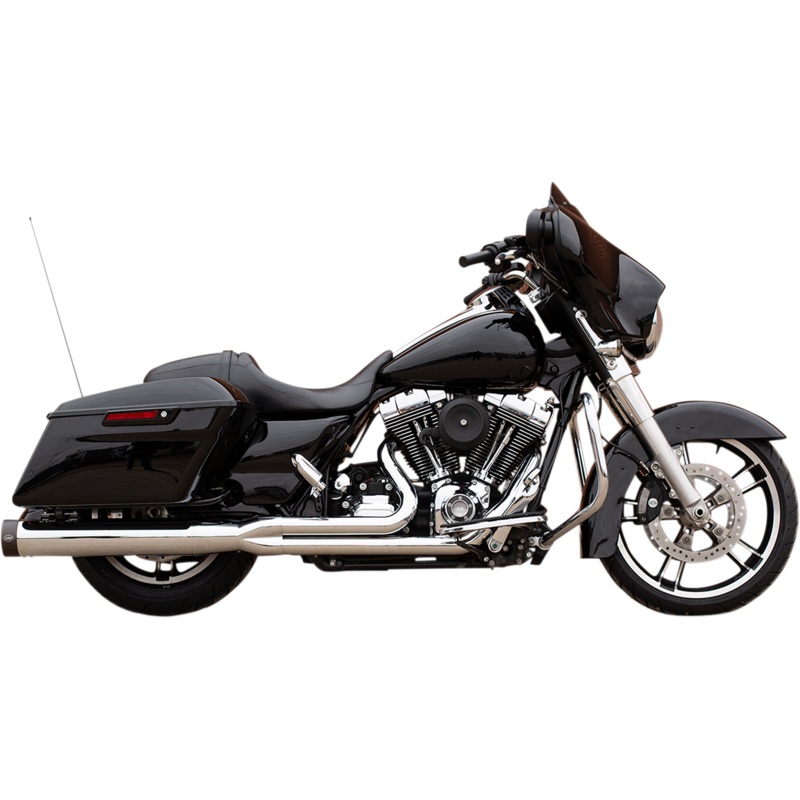 S&S CYCLE 2-into-1 Exhaust for ’95-’16 FL – Chrome 550-0776
