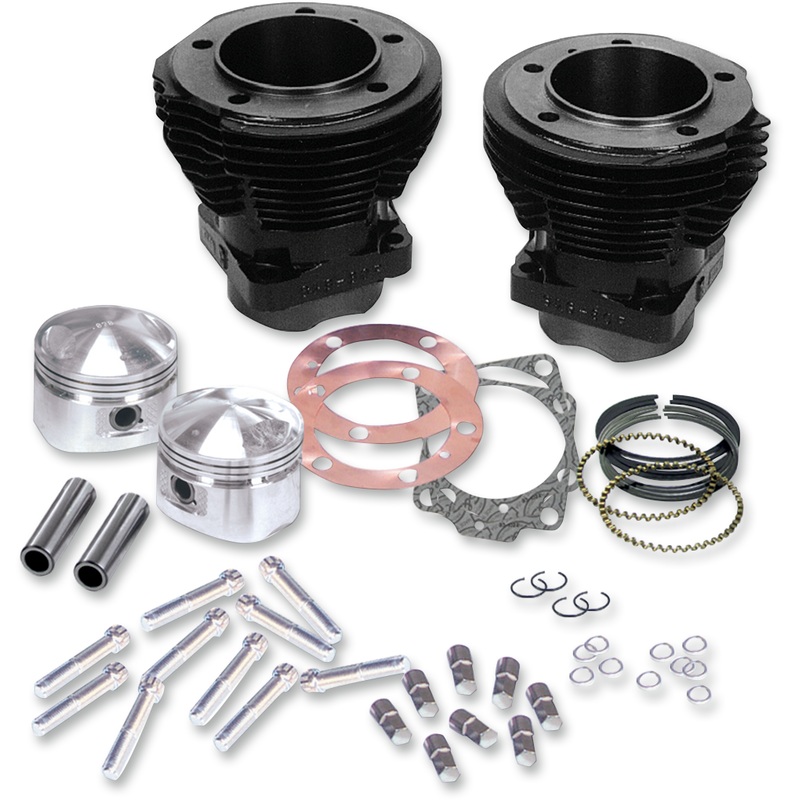 S&S CYCLE 3-5/8 Big Bore Cylinder and Piston Kit 91-9001