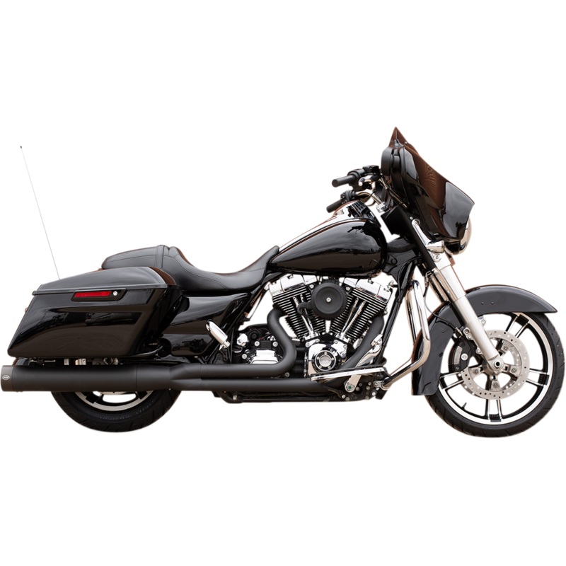 S&S CYCLE 50 State 2:1 Sidewinder? Exhaust – Black 550-0772B