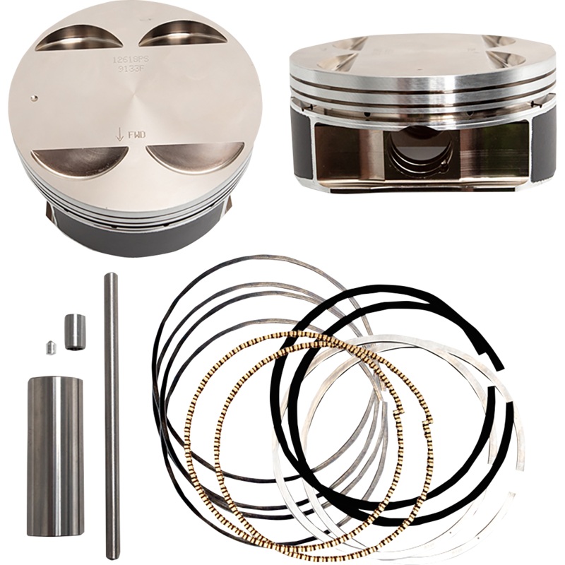 S&S CYCLE Big Bore Piston Kit – 128 – +.010 – M8 920-0142