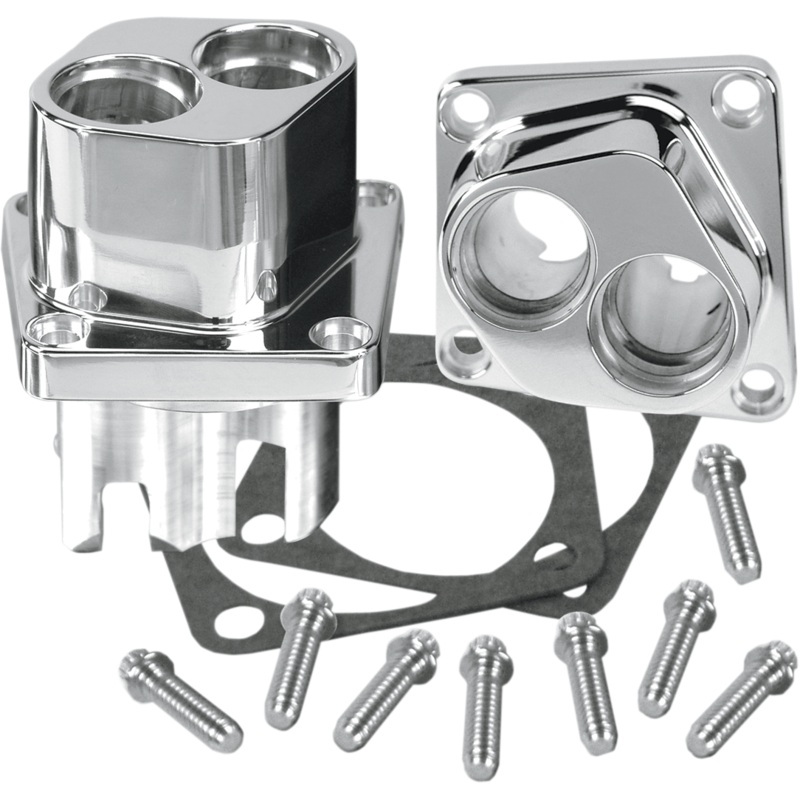 S&S CYCLE Billet Tappet Guides – Chrome – Big Twin 106-5428