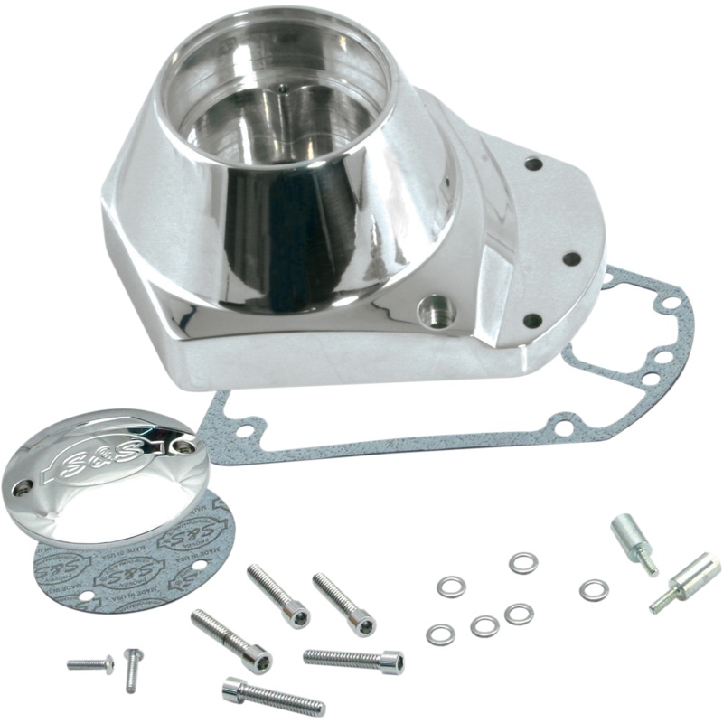 S&S CYCLE Cam Cover – Chrome – Big Twin 106-4211