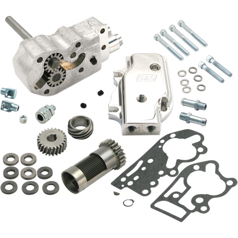 S&S CYCLE Oil Pump with Gears – Standard Cover – Big Twin 31-6296