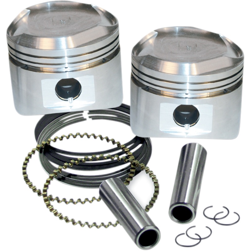 S&S CYCLE Replacement Pistons with Rings 92-20265