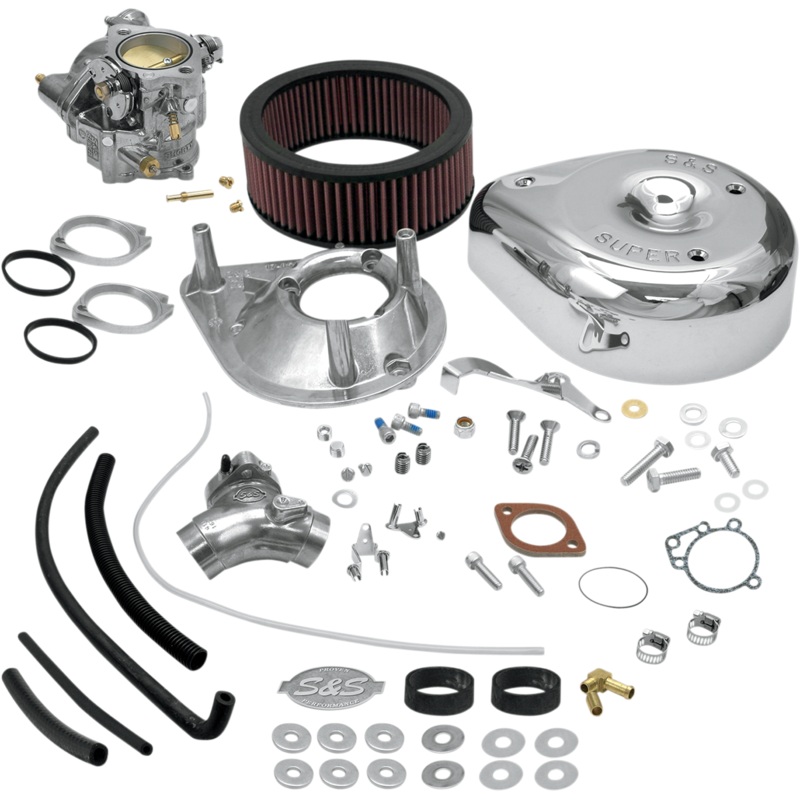 S&S CYCLE Super E Carburetor Kit – Big Twin 11-0407
