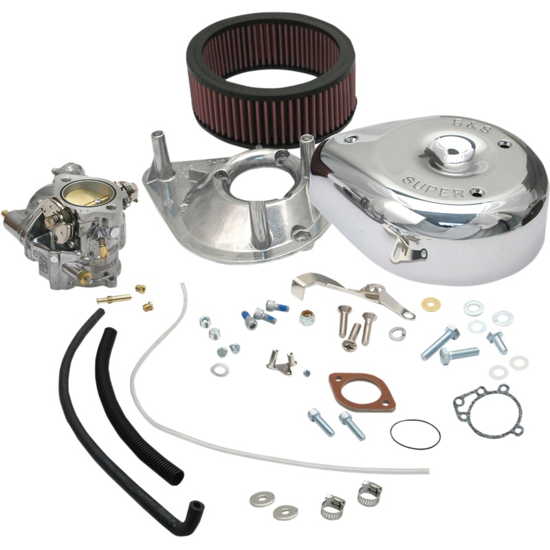 S&S CYCLE Super E Carburetor Kit – ‘Big Twin 11-0412