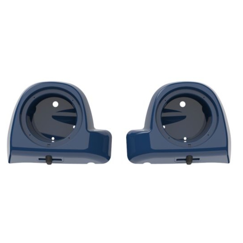 Advanblack LOWER VENTED FAIRINGS 6.5′ SPEAKER PODS FIT 2014+ HARLEY DAVIDSON TOURING Billard Blue