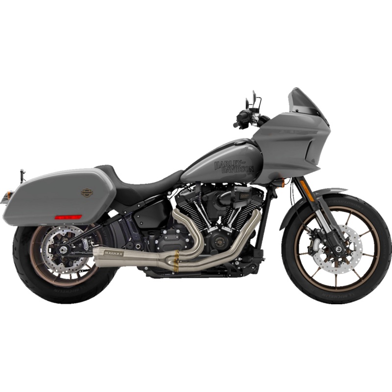 BASSANI XHAUST 2-into-1 Ripper Short Exhaust System – Stainless Steel 1S74SSE