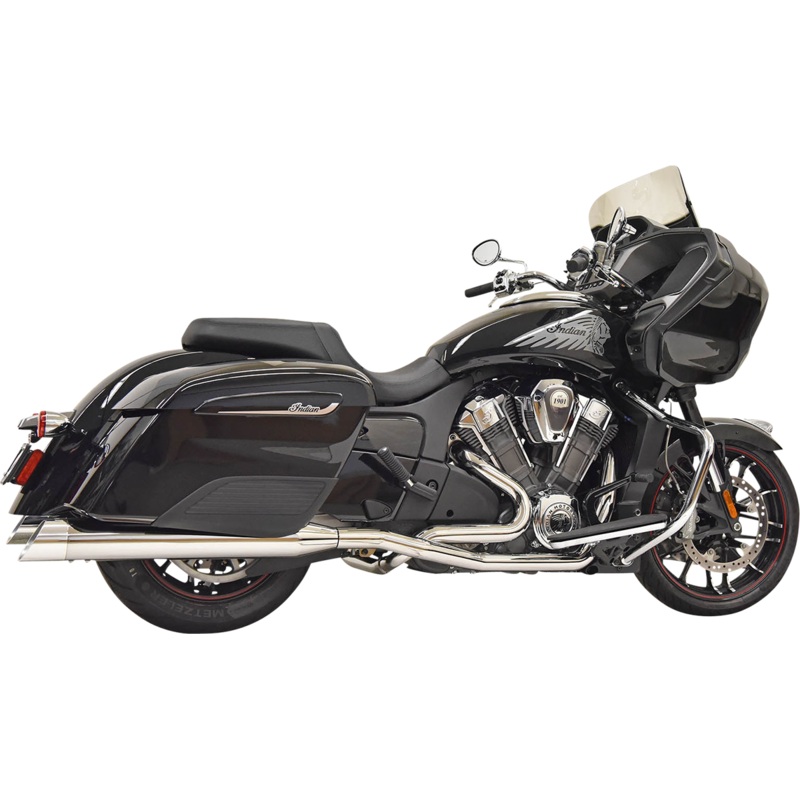 BASSANI XHAUST Exhaust Dual Challenger – Chrome 8H16S